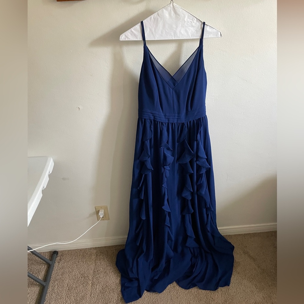 Chic Navy Maxi Dress